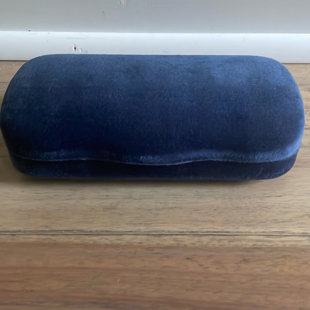 NWT Gucci Blue Velvet Glasses Case